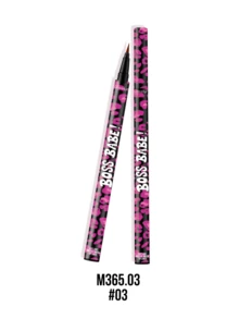 Misslyn 1入 BOSS BABE! Boom 黑色液體眼線筆，持久霧面防汗，高顯色液體墨水，打造大膽清晰線條，棕色/黑色/紅色/藍色，防暈染、防汗，適合 Y2K、生日、情人節、新年禮物 - 03 RED - 查看 8