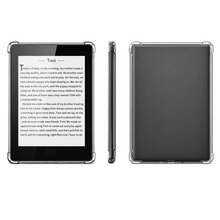 Kindle 6英寸电子阅读器透明保护套，轻薄防震TPU软壳，四角气垫加固，防刮耐磨，不易泛黄，精准开孔，握感舒适，透明后盖，便携保护，适合日常阅读和通勤。高品质配件，Kindle爱好者的完美礼物！ - 彩色 - 查看 17