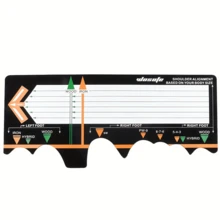 Golf Practice Mat With Swing Path Tracking, Portable Hitting Mat Lightweight And Durable, Suitable For Home, Driving Range Or Outdoor Use - Improve Golf Accuracy And Distance Control Through Swing Trajectory Analysis, High-Quality Indoor/Outdoor Material, Golf Practice Mat, Precision Training Tool, Wear-Resistant Surface, Professional Golfers, Amateur Golfers - Multicolor - View 4