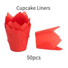 Tulip Cupcake Liners, Baking Paper Cups, Baking Tools, Cupcake Liners - View 23