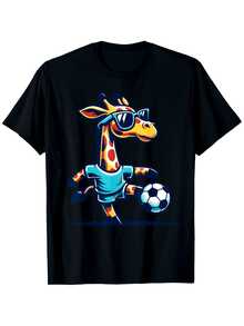 Men T-Shirts - 黑色 - 查看 2