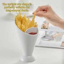 French Fry Cup, Vegetable Salad Cup, Dipping Sauce Container, Fry Cup, Cucumber Sticks, Chicken Nugget Cup - Multicolor - View 10