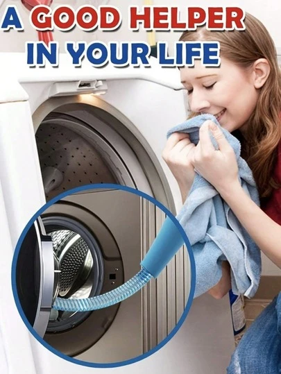 Dryer Duct Cleaning Kit, Dryer Duct Vacuum Attachment, Multiple Combination V1 Dust Remover, Electric Cleaner And Vacuum Hose For Dryer Duct Attachment