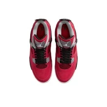 Nike Jordan Air Jordan 4 "Toro Bravo" 經典復刻 時尚百搭 柔軟舒適 減震 中幫 復古籃球鞋 男女同款 紅色 - 紅色 - 查看 4