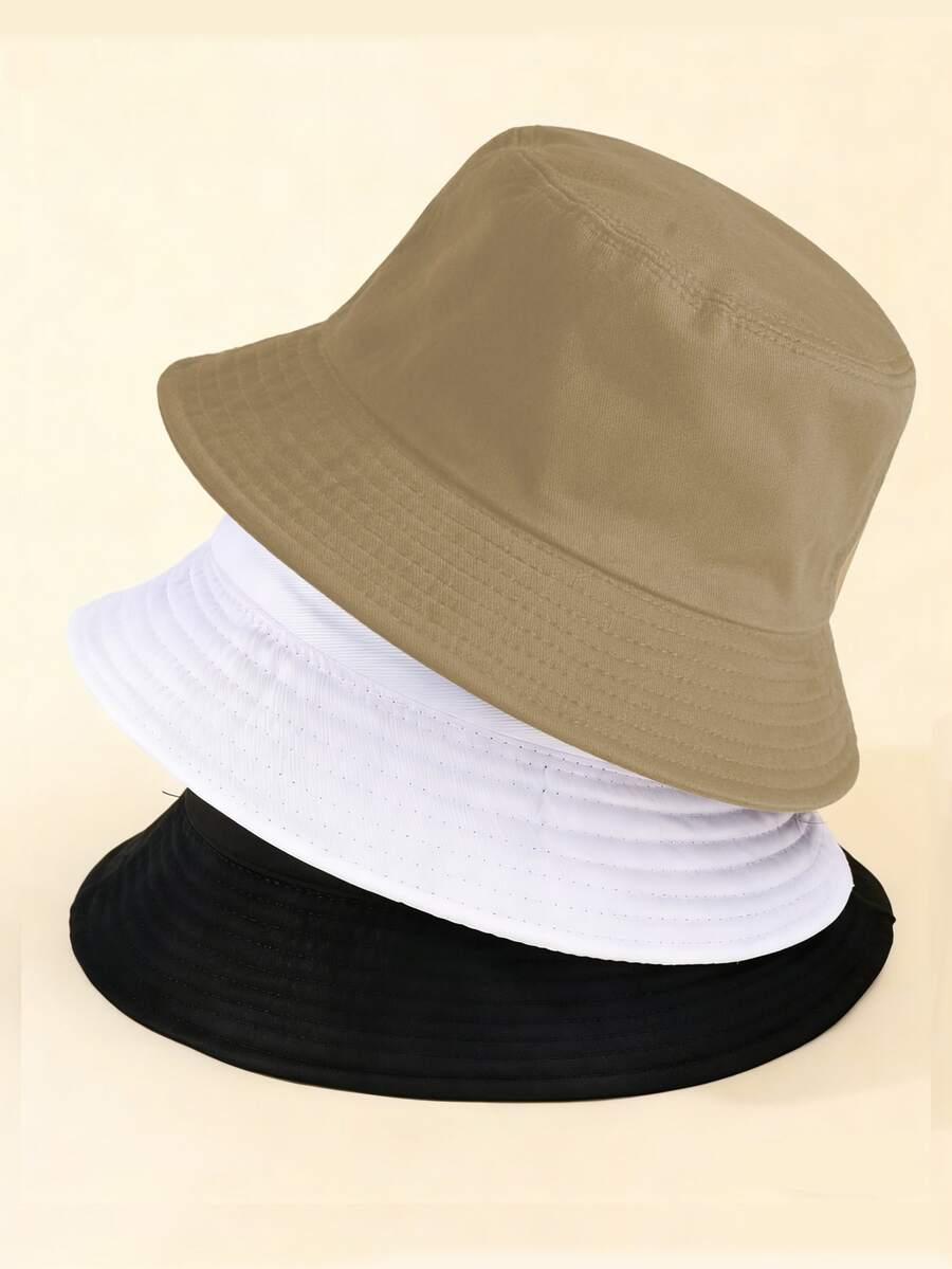 2 chiếc mũ xô kiểu retro màu trơn, unisex, có thể điều chỉnh, phù hợp cho mặc hàng ngày, cô dâu, lễ hội Mardi Gras, đám cưới, phong cách Y2K, đi biển, quà tặng, tiệc độc thân, du lịch, giáo viên, học sinh, đồ dùng cần thiết cho kỳ nghỉ, mũ cho nữ, trận đấu bóng, World Cup.