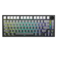 X820 Ultra 75% Wireless Gaming Mechanical Keyboard Hot-Swappable Gasket Mount RGB Backlit BT/2.4G/Wired Custom Keyboard With Smart TFT Display&Knob QMK Driver-Gift Switch - View 14