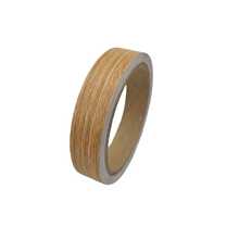 1 Roll 10m X 2cm Thick Wood Grain Self-Adhesive Decorative Trim, PVC Self-Adhesive Edge Trim - C - View 18