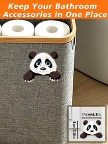 1pc Toilet Paper Basket - Toilet Paper Storage Basket - Ultimate Bathroom Storage Basket. Storage Basket, Toilet Paper Storage Basket, Bathroom Accessory Storage Rack - Toilet Paper Holder, Enclosed Toilet Paper Storage Container - Multicolor - View 15
