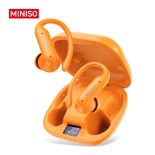 MINISO MS219 Neue kabellose Over-Ear-Kopfhörer, 3D-Soundqualitätserlebnis, Zero-Feel-Tragegefühl, hautfreundlich bequem, sicherer Sitz, trendiger sportlicher Modeartikel. - 查看 12