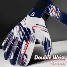 Sarung Tangan Kiper, Hadiah yang Tepat untuk Pacar - Biru tua dan putih - View 5