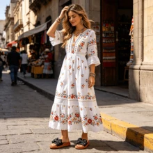 Pantufas de pajarta con punta redonda,convertibles, sin cordones, para exterores, sandaias de playa de moda para mujer antidesizantes,con pajarta, para San alentin - Negro - Ver 5