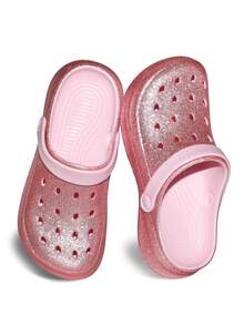 CIVHOM Zuecos para mujer con estampado de teñido anudado vibrante - Suaves, ligeros, transpirables, antideslizantes, cómodos para playa y jardín, calzado para todas las estaciones - Rosa - Ver 5