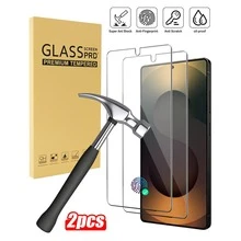2片/套 6.9英寸钢化玻璃屏幕保护膜，适用于三星Galaxy S26 Ultra/S25/S25，9H硬度高清，超声波指纹解锁，兼容手机壳 - 無色 - 查看 8