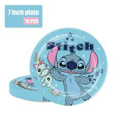 50-Piece Set / Disney Mickey Mouse Cartoon Character Party Tableware Set, Including 10 Plates And Cups, Suitable For 10 Children, Perfect For Birthday Parties, Halloween, And Family Gatherings. Very Suitable As Birthday Decorations And Festive Table Arrangements, Bringing Joy To Your Little Princesses. - Happy - View 18
