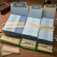 moon. 50pcs/Box Transparent Ultra-Thin Rice Rolling Paper, Natural Arabic Gum, Slow Burning, Home Supplies, Holiday & Birthday Gift, Gift For Friends - Multicolor - View 5
