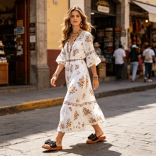 Pantufas de pajarta con punta redonda,convertibles, sin cordones, para exterores, sandaias de playa de moda para mujer antidesizantes,con pajarta, para San alentin - Negro - Ver 6