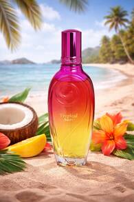 Perfume para Mujer Tropical Sun by Real Time - Eau de Parfum 100 ml (3.3 fl. oz.) | Fragancia Afrutada Almizclada | Notas de Papaya, Coco y Azúcar Moreno. - 100 ml - Ver 5