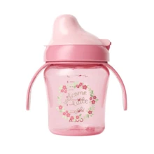 1 chiếc cốc hình mỏ vịt hoạt hình 200ml/6.7oz, miệng rộng có tay cầm, chất liệu PP, cốc uống sữa trực tiếp, có vạch chia rõ ràng. - Nhiều màu - Xem 14