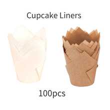Tulip Cupcake Liners, Baking Paper Cups, Baking Tools, Cupcake Liners - View 42