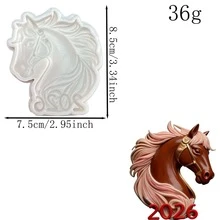 2026 Bunny Ear Pudding Mold, Horse Head Candy Mold, Heat-Resistant Kitchen Baking Tools For Making Gummies, Cookies, Cupcake Toppers, Bath Bombs, Soaps, Plaster - View 11