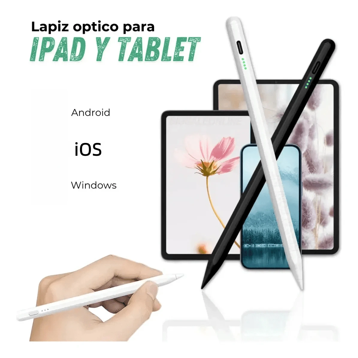 Bút cảm ứng đa năng cho mọi màn hình cảm ứng - Tương thích với iPhone, máy tính bảng Android, Pro và các thiết bị màn hình cảm ứng khác. - Nhiều màu - Xem 1