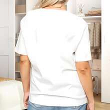 US Made US Made Graphic-Shirt Cotton Tees Size PlusWhite 1pcs Women's Double-Sided Printing Von Dutchh Heart Logo With Key And Year 1999 Fabric Soft & Skin-Friendly Unisex Style Gifts For Spring Festival, Valentine's Day, St. Patrick's Day & World Cup-Van Dutch Dragon Print Women T Shirt Classic Americana Style Graphic Tee ,Y2K,Oversized Shirt Men,Summer TopsPersonalized Unique T-Shirt, Lightweight Comfortable Washable Machine Washable Graphic Tee, Birthday Anniversary Valentine's Mother's Father's Day Christmas Thanksgiving Halloween New Year Wedding Gift For Him Her Family Boyfriend Girlfriend Father Mother Daughter Son Grandfather Grandmother Friend ClassmatePersonalized Unique T-Shirt, Lightweight Comfortable Washable Machine Washable Graphic Tee, Birthday Anniversary Valentine's Mother's Father's Day Christmas Thanksgiving Halloween New Year Wedding Gift For Him Her Family Boyfriend Girlfriend Father Mother Daughter Son Grandfather Grandmother Friend Classmate - 白色 - 查看 2