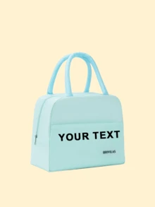 Personalized Insulated Lunch Bag, Custom Name Thermal Cooler Tote For School - Multicolor - View 13