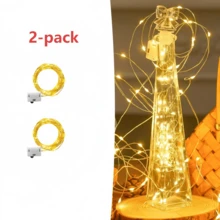 2/4/8/12 LED Lichterkette, inklusive 3 verstellbaren Geschenkboxdekorationen, geeignet zum Dekorieren von Blumenboxen & Gebäck sowie für Heim, Bühne & Partydekorationen - warmweißes Licht - Übersicht 16