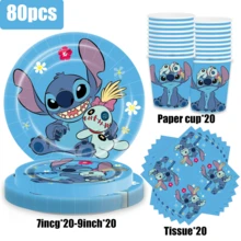 Disney 50件套/迪士尼米奇卡通人物派对餐具套装，包含10个盘子和杯子，适合10个孩子使用，是生日派对、万圣节和家庭聚会的完美之选。也非常适合作为生日装饰和节日餐桌布置，为您的宝贝公主们带来欢乐。 - 抱娃 - 查看 17