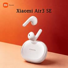 Xiaomi 小米Air 3 SE无线耳机采用超舒适的半耳式设计，适合全天佩戴和睡眠使用。内置180mAh电池，总续航时间长达28小时。音质清晰，充电迅速，适合工作、通勤和旅行等各种场合。 - 查看 1