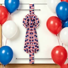 Independence Day Cabinet Bows Kitchen 4th Of July Holiday Memorial Day Bow Decorations Party Backdrop - Blue - View 5