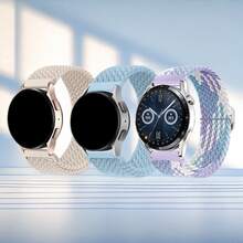 3条装 18/20/22mm 尼龙运动表带，兼容三星 Galaxy Watch 7/6/5/4、Forerunner 255/265/245/955、Venu 2/3/4/4S、华为 Watch GT 6/5/4，智能手表配件 - 18mm - 查看 18