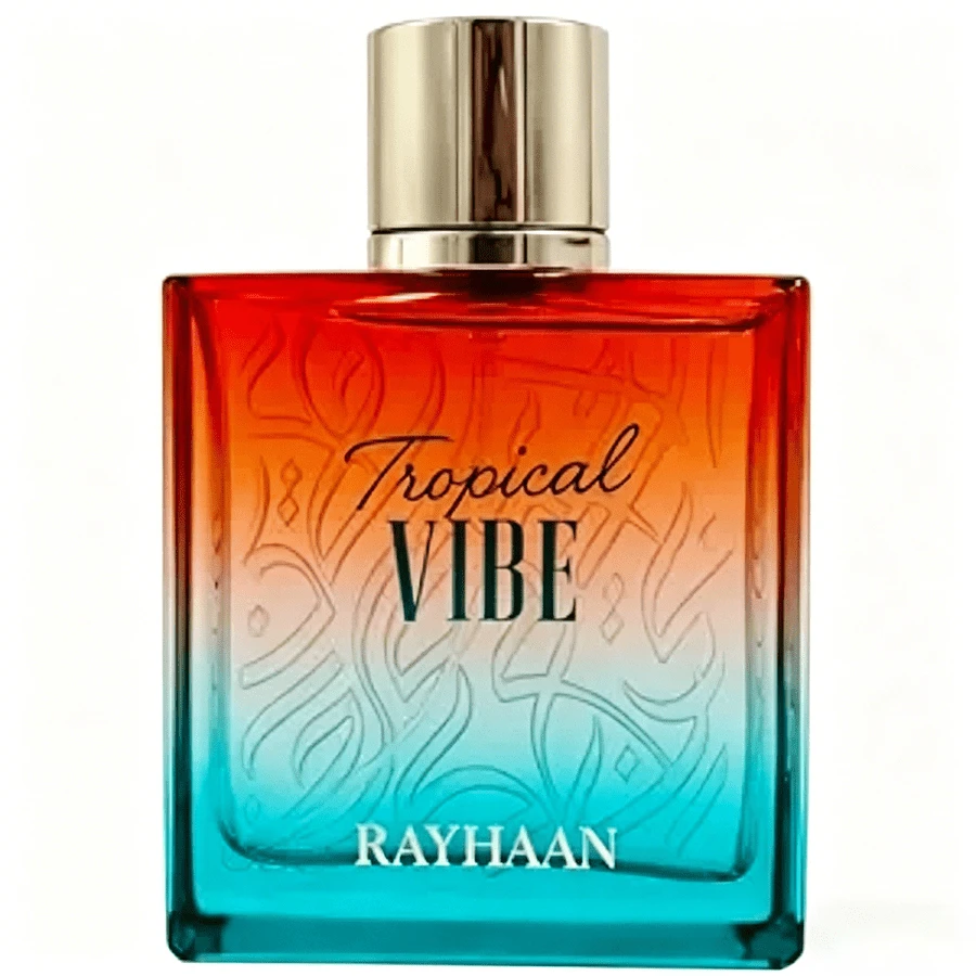 Rayhaan Tropical Vibe The Scent Of The Breeze On A Sunny Island Eau De Parfum 3.4FL OZ 100ML Suitable For Dating, Parties And Business The Perfect Gift For Holiday - Tươi - Xem 1