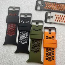 这款耐用、可调节、双色透气腕带兼容 Galaxy Watch 7 Ultra 47mm 表带、健身手环配件以及 Galaxy Watch 8 Ultra 47mm 表带。此款表带男女皆宜。它采用快拆设计，确保佩戴牢固舒适，是一款可穿戴的智能表带配件。 - 24mm - 查看 3