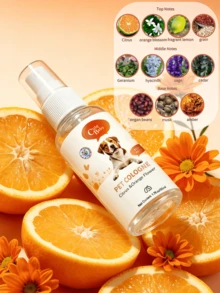 1.7 Oz Pet Perfume, Citrus & Orange Blossom Scent - Long Lasting Fragrance For Dogs & Cats, Gentle Formula Suitable For All Breeds, Keeps Your Pets Fresh And Clean - Multi-fragrance - View 6