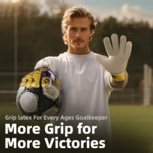 Goalkeeper Gloves, A Great Gift For Boyfriend - Yellowish Purple - View 6