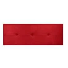 Cordoba Padded Headboard Upholstered In Stain-Resistant Faux Leather, Available In Various Colors And Sizes. BedStore - Red - View 10