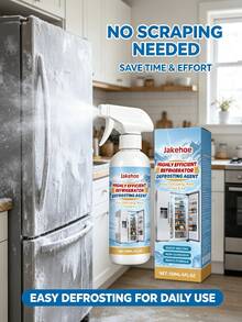 Refrigerator Defrosting Agent | Quick Melting Fridge & Freezer Deicer Spray | Non-Corrosive Gentle Formula - Multicolor - View 13