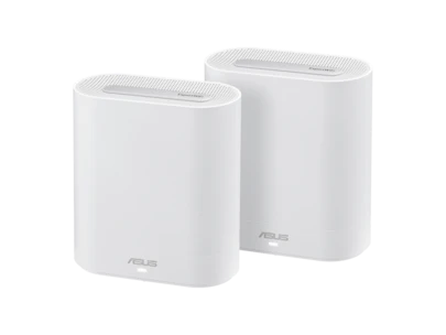 ASUS ExpertWiFi EBM68 AX7800 Tri-Band Business Mesh WiFi 6 System (2 Pack) - Custom Guest Portal & SDN, Easy Setup And Remote Management, Scalable With ExpertWiFi, AIMesh, Free Commercial-Grade Network Security & VPN, VLAN, Dual And Backup
