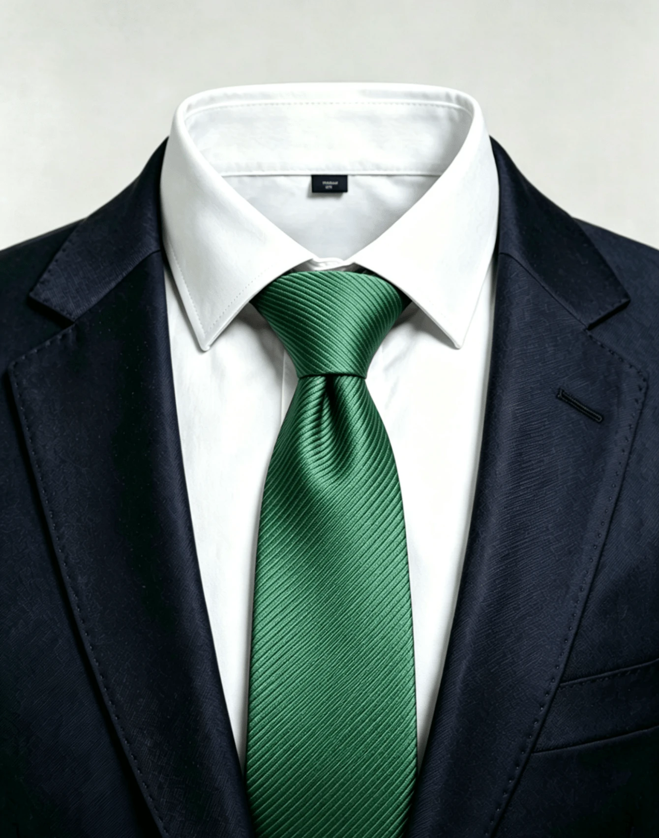 Men's Casual Ties, Perfect For Gifting To Friends. Slim (5.5cm) - Green - View 1