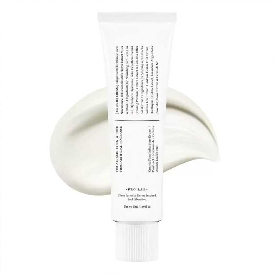 Soothing Moisturizing Cream, Long-Lasting Hydration, Relieves Redness Facial Lotion, Contains Ceramides, Hydrates Dry And Sensitive Skin, Low Allergen, Fragrance-Free. - 1,69 fl oz (Gói 1) - Xem 1