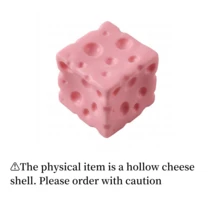 1pc Cheese Block Slow Rebound Stress Relief Toy: Cute Swiss Cheese Shaped Slow Rebound Toy, Soft And Slowly Rising, Suitable For Children And Adults, Great For Desktop Play And Anxiety Relief. - NNL29 - View 13