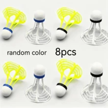 8pcs Windproof Nylon Shuttlecocks, Specially Designed For Outdoor Use, More Durable And Wind-Resistant Than Traditional Shuttlecocks, Suitable For Daily Leisure Training. Outdoor Windproof Nylon Shuttlecocks | Durable And Wind-Resistant, No Drifting Or Tearing When Playing Outdoors - A - View 7