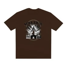 Camiseta Masculina Streetwear Destroyed Empire  Todos - Marrom - Visão 2