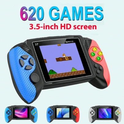 S7 Handheld Game Console With 620 Combo Dual Joysticks - Nostalgic Connection To The Childhood Era With TV And Arcade Games, Holiday Gift, Birthday Gift, 1020mAh