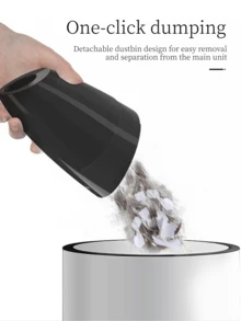 Corded Mini Handheld Vacuum Cleaner, High Power Dual-Use Vacuum Cleaner Suitable For Home And Car, Wet & Dry Car Vacuum Cleaner, Applicable For Car, Home, Pet And Office. (Note: This Product Has No Battery, It Needs To Be Connected To The Car Power Supply To Work, Otherwise It Cannot Work Under Other Conditions) - Corded - View 9