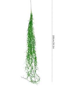 1/2/3件 100cm人造植物含草與假葉（含尤加利葉），適用於牆面、客廳、臥室、婚禮、派對裝飾、桌面填充、居家、桌面佈置、廚房、婚禮、桌子、中心裝飾、辦公室、花園、戶外、房屋、庭院裝飾，春夏秋冬四季裝飾 - 綠色 - 查看 3