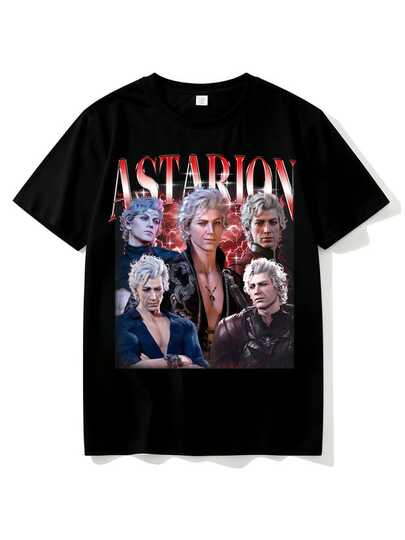 Astarion  3 Vintage T-Shirt, Game Fan Sweatshirt, Dark Humor T-Shirt