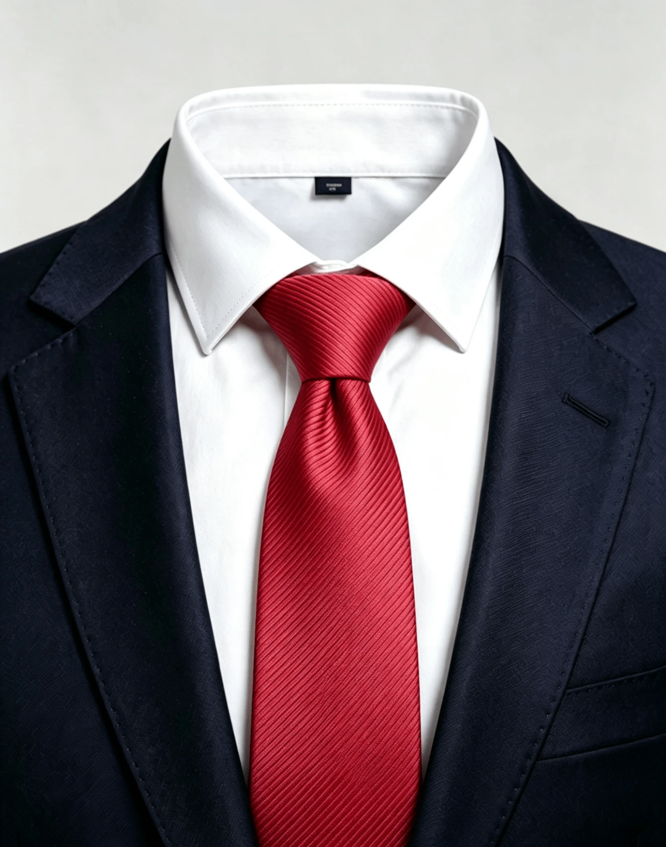 Men's Casual Ties, Perfect For Gifting To Friends. Slim (5.5cm) - 紅色 - 查看 1