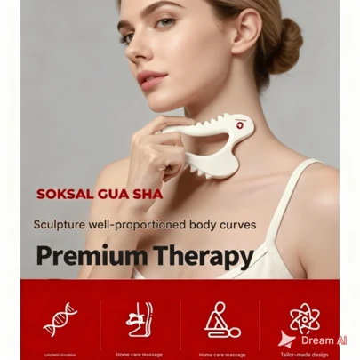 Bộ 1-10 miếng bảng Gua Sha bằng gốm tự nhiên, dùng cho mặt, dụng cụ cạo gió Gua Sha chăm sóc da mặt, giúp thông tắc nghẽn, thư giãn cơ bắp.